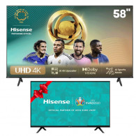 TV Hisense 58" A6N 4K UHD Smart Tv Noir en Tunisie