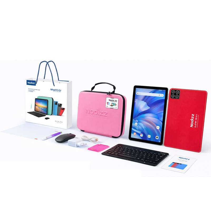 Tablette Nodizz NPAD10-EV 12Go 512Go 5G Rouge