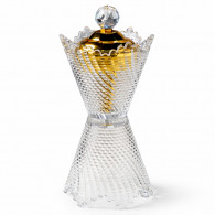 Encensoir En Verre Avec Couvercle Doré En Tunisie