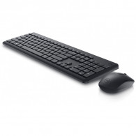 Ensemble Clavier & Souris Sans Fil Dell KM3322W Azerty Noir en Tunisie