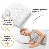 Housse Chauffante Compact Beurer TS19 Blanc en Tunisie