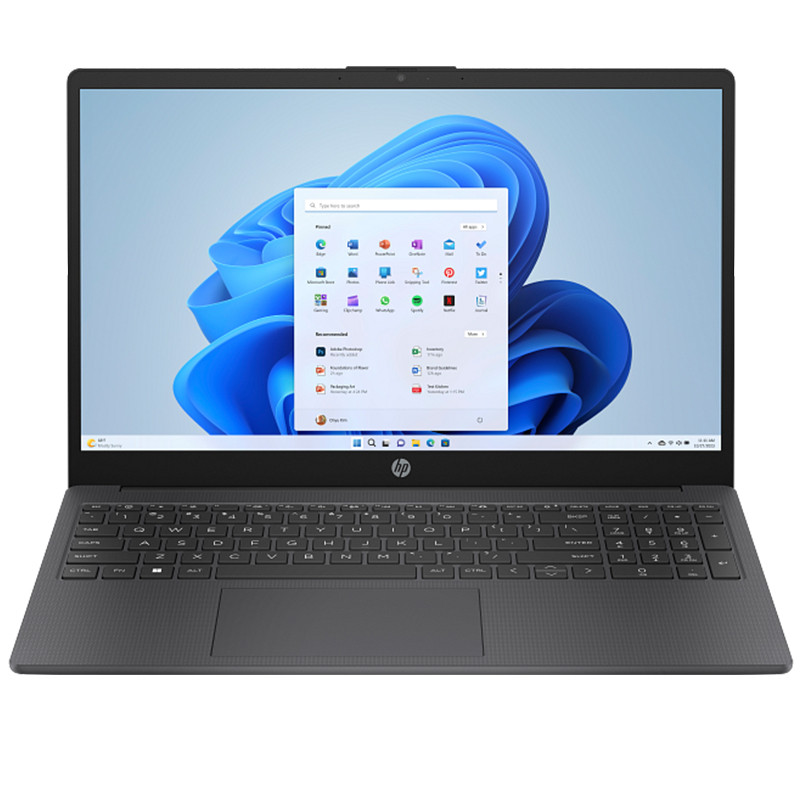 PC Portable HP 15-fd0591nk Intel Core N100 4Go 256Go SSD Windows 11 Pro en Tunisie