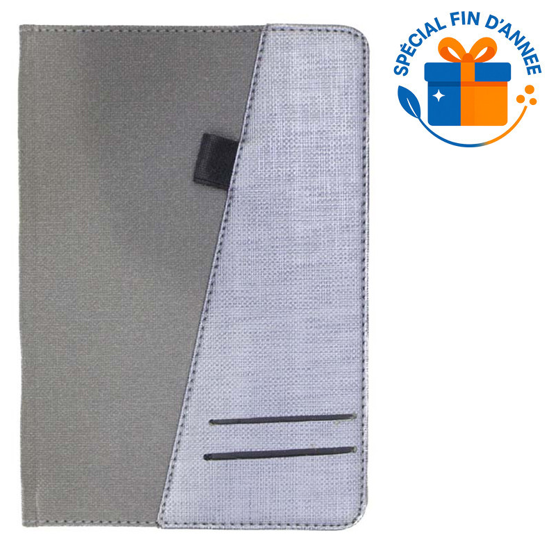 Note Book Parma Cuir Gris en Tunisie