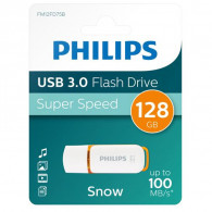 Clé USB Philips Snow 128Go USB 3.0 Blanc En Tunisie