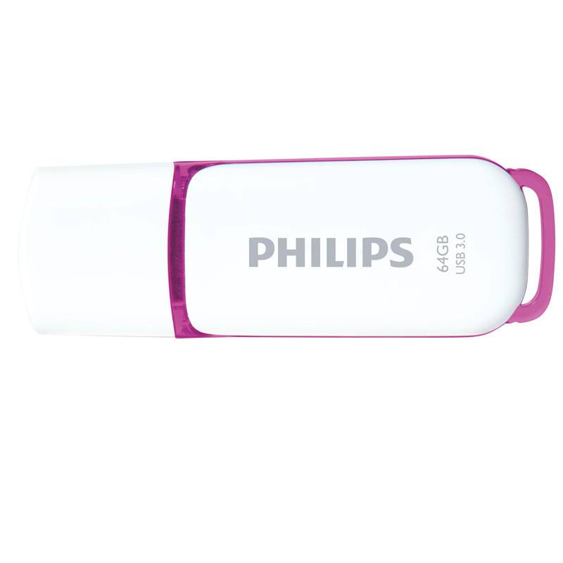 Clé USB Philips Snow 64Go USB 3.0 Blanc En Tunisie