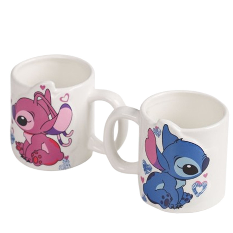 Set De 2 Mugs Couple 350ML En Céramique En Tunisie