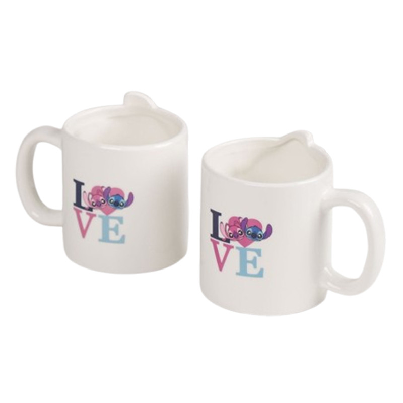 Set De 2 Mugs Couple 350ML En Céramique En Tunisie