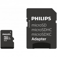 Carte Mémoire Philips Micro SD HC 8Go Classe 10 Avec Adaptateur En Tunisie