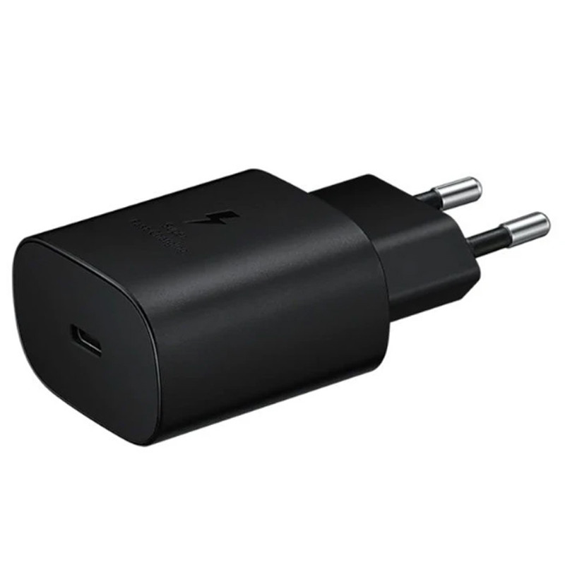 Adaptateur Secteur Samsung Type-C 25W Sans Câble Noir En Tunisie