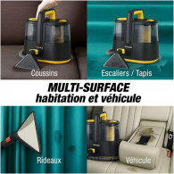 Aspirateur Injecteur Extracteur Techwood TAN-6033 600W Noir en Tunisie