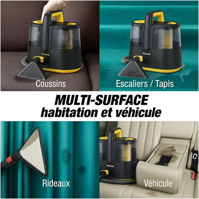 Aspirateur Injecteur Extracteur Techwood TAN-6033 600W Noir en Tunisie