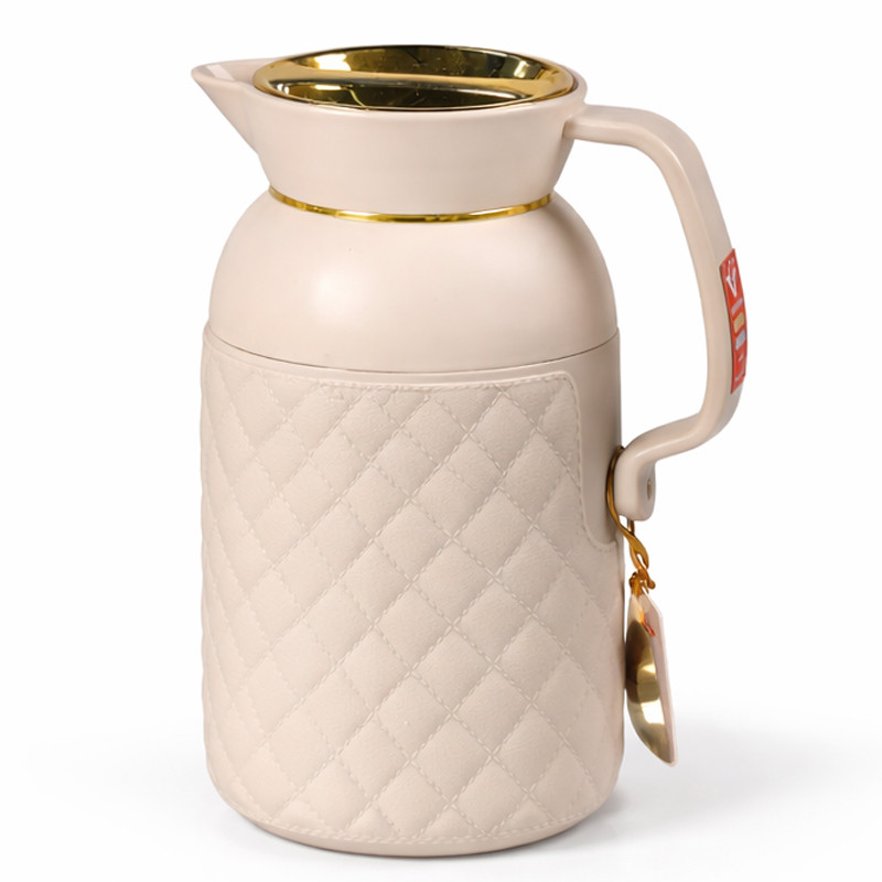 Thermos En Plastique 1 Litre 667376B Beige En Tunisie