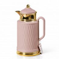 Thermos En Plastique 1 Litre Rose Pastel en Tunisie