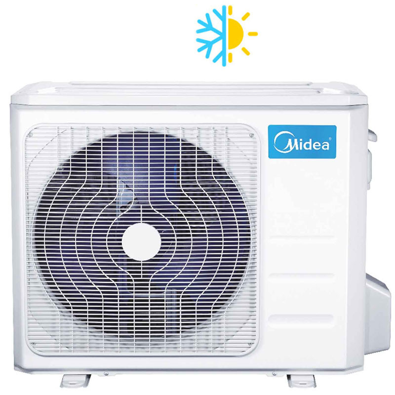 Moteur Climatiseur Midea 18000 BTU Chaud Froid Blanc en Tunisie