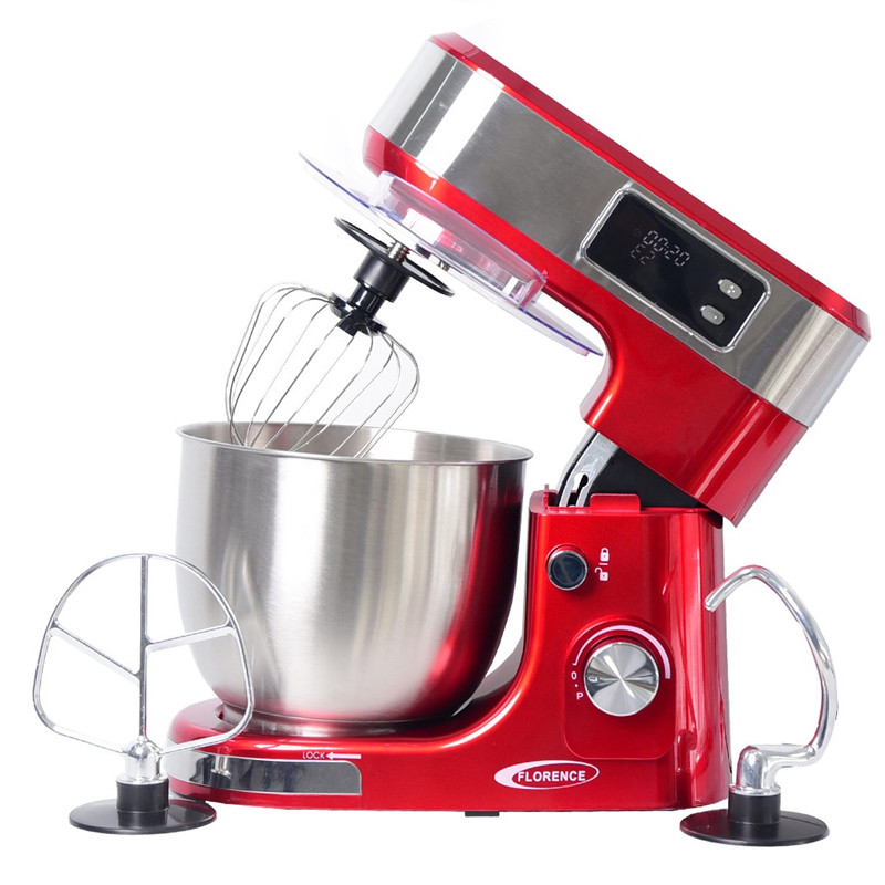 Robot Pétrin Florence SM-6466AE-R 1300W Avec Afficheur Rouge En Tunisie