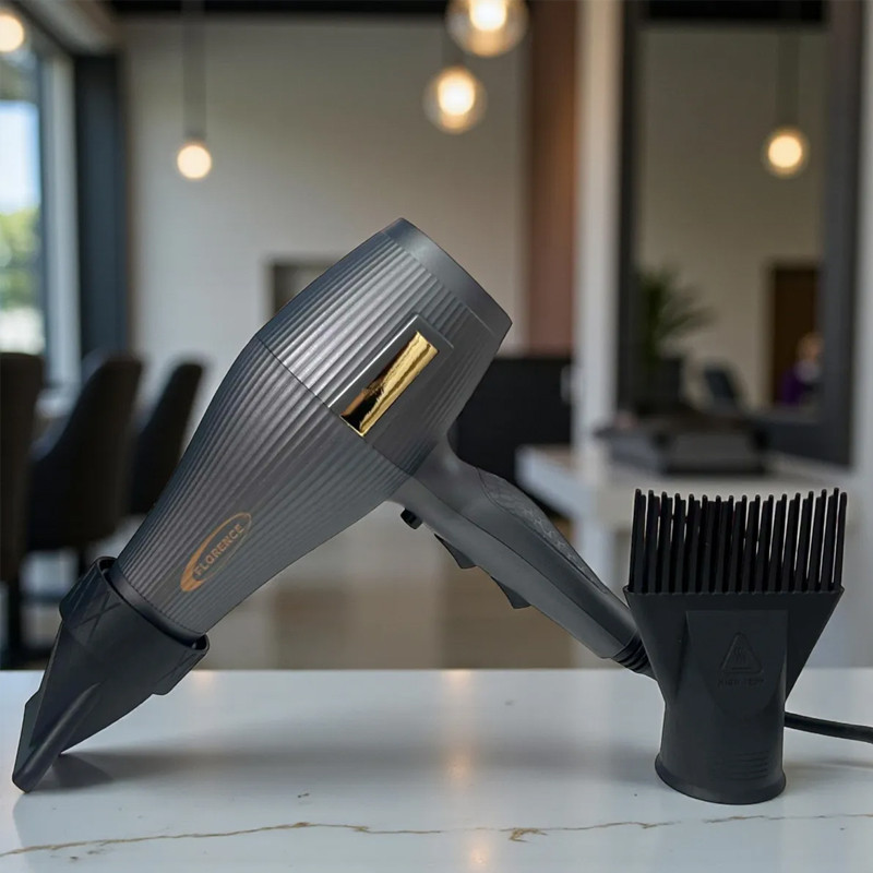 Sèche Cheveux Professionnel Florence HK447-2 2000W Gris En Tunisie