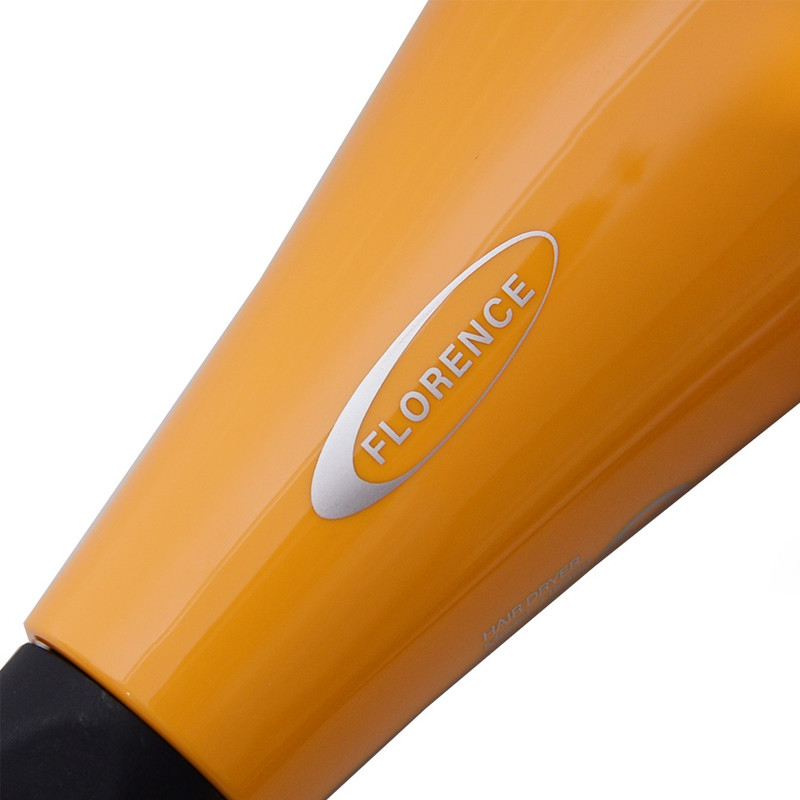 Sèche Cheveux Professionnel Florence HK460-J 2200W Jaune En Tunisie