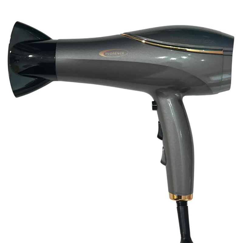 Sèche Cheveux Professionnel Florence HK447-1 2200W Gris en Tunisie