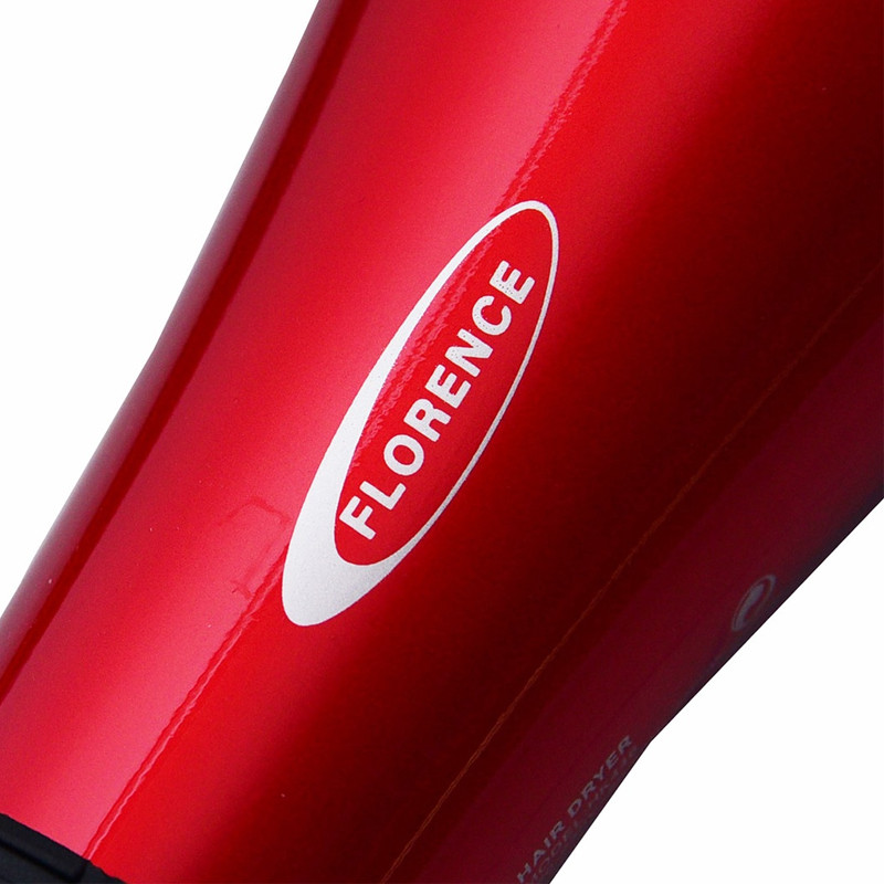 Sèche Cheveux Professionnel Florence HK446 2200W Rouge En Tunisie