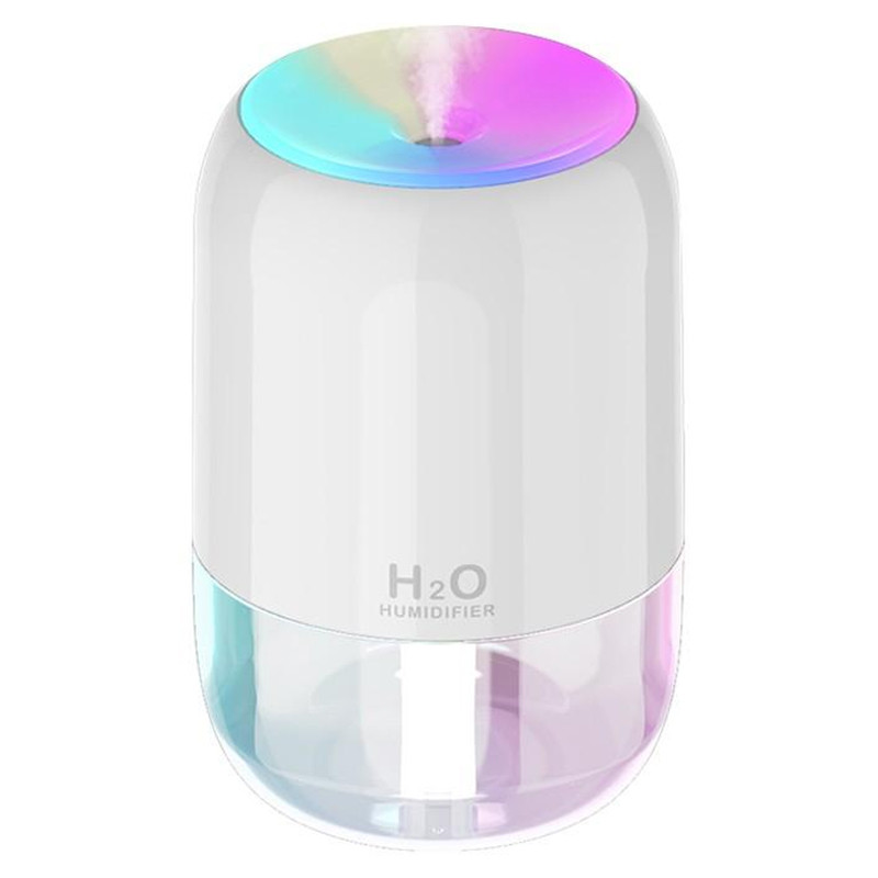 Mini Humidificateur d'Air HUM-988 USB 200ml Blanc en Tunisie