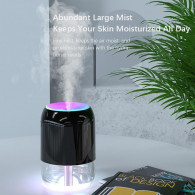 Mini Humidificateur d'Air HUM-988 USB 200ml Noir en Tunisie