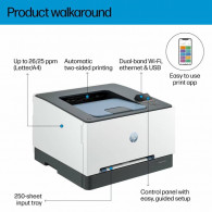 Imprimante HP Color LaserJet Pro 3203dw Couleur Wifi en Tunisie