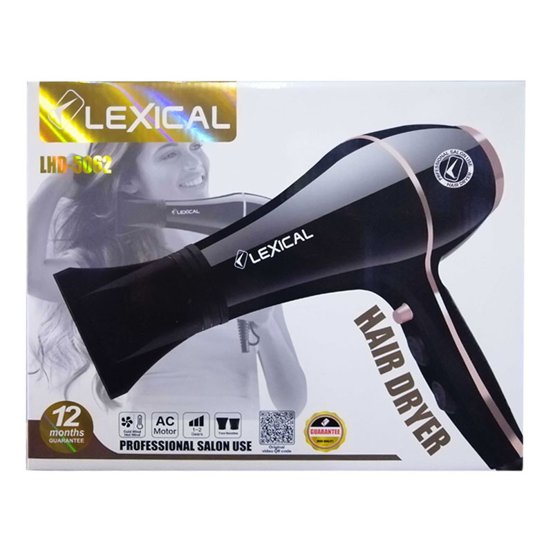 Sèche Cheveux Lexical LHD-5062 2000W Noir En Tunisie