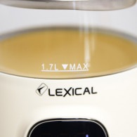 Bouilloire Électrique Lexical LEK-1462-3 2200W 1.7 Litres Beige En Tunisie