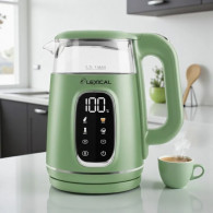 Bouilloire Électrique Lexical LEK-1462-7 2200W 1.7 Litres Vert En Tunisie