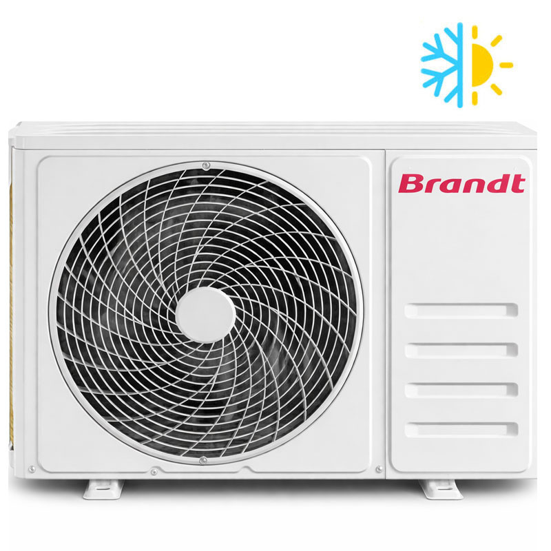 Moteur Climatiseur Brandt 18000 BTU Chaud & Froid Blanc en Tunisie