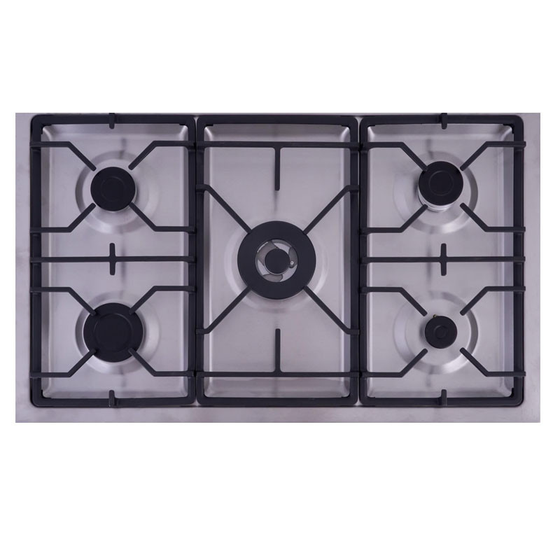 Cuisinière à Gaz Ariston ARR9GGF23125XNA 5 Feux 90Cm Gris en Tunisie