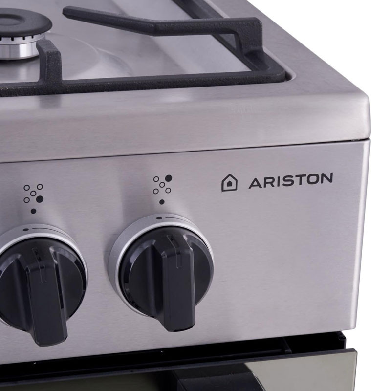 Cuisinière à Gaz Ariston ARR9GGF33229XNA 5 Feux 90Cm Gris en Tunisie