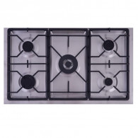 Cuisinière à Gaz Ariston ARR9GGF33229XNA 5 Feux 90Cm Gris en Tunisie