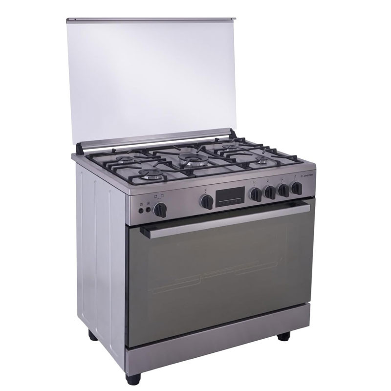 Cuisinière à Gaz Ariston ARR9GGF33229XNA 5 Feux 90Cm Gris en Tunisie