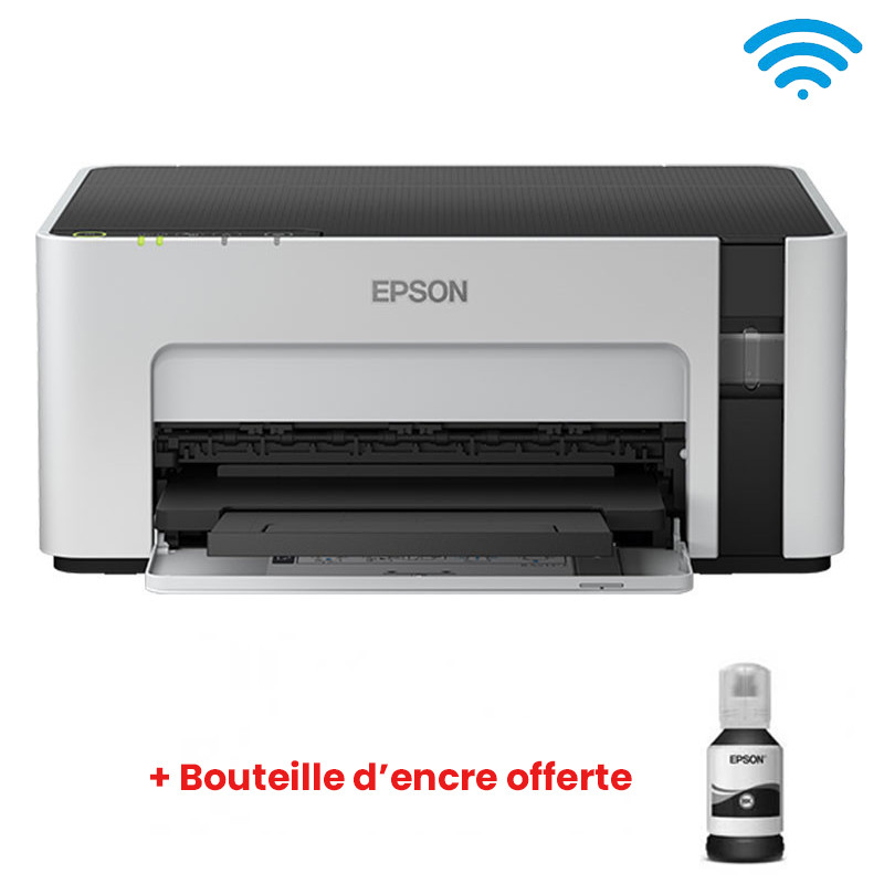 Imprimante EPSON ET-M1120 à Réservoir Intégré ECOTANK Monochrome - (C11CG96404)