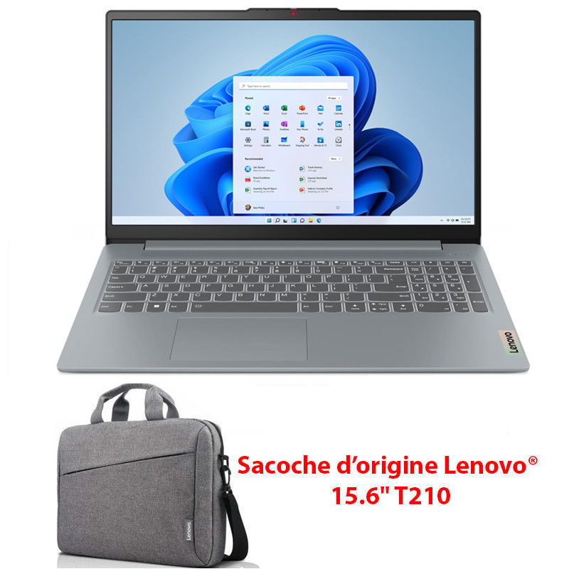 Pc Portable Lenovo IdeaPad Slim 3 15IRU8 i3 13Gén 8Go 512Go SSD
