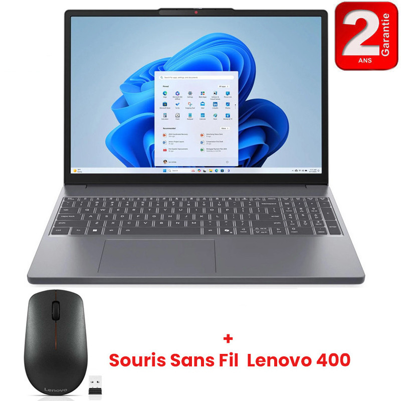 Pc Portable Lenovo IdeaPad Slim 3 15IRH10 i5 13Gén 8Go 512Go SSD en Tunisie