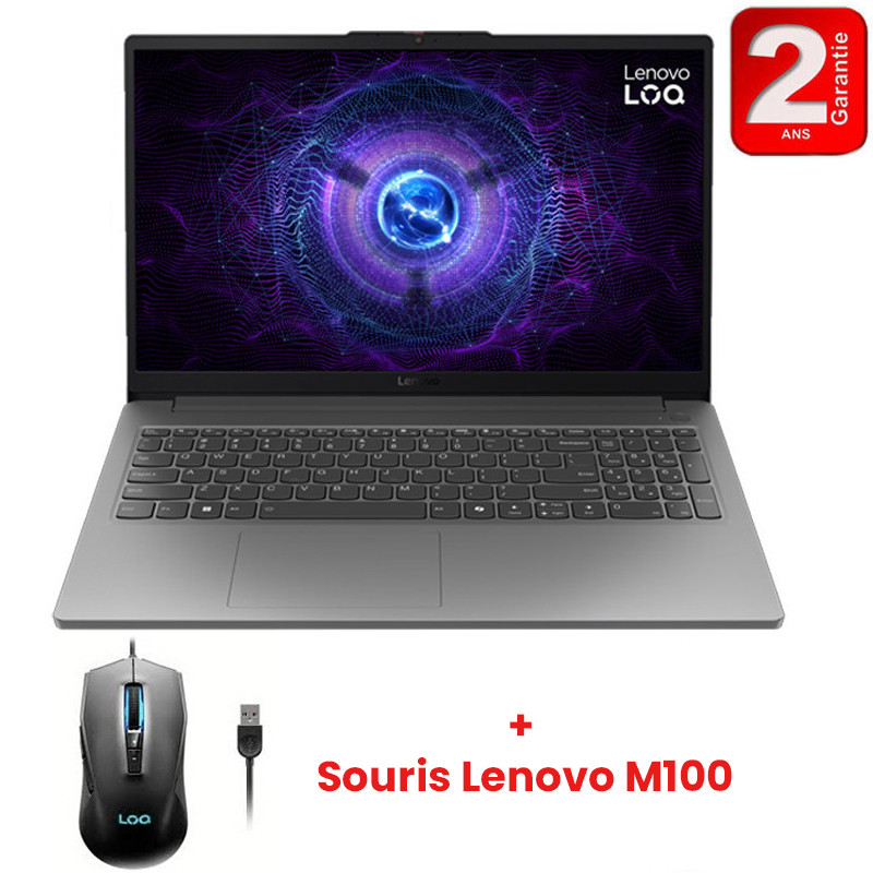 Pc Portable Gamer Lenovo LOQ 15IAX9E i5 12Gén 32Go 512Go SSD En Tunisie