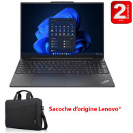Pc Portable Lenovo ThinkPad E16 Gen1 i7 13Gén 32Go 512Go SSD Noir en Tunisie