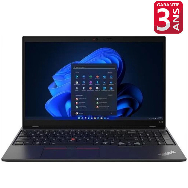 Pc Portable Lenovo ThinkPad L15 Gen 3 i5 12Gén 8Go 256 Go SSD Noir Windows 11 Pro en Tunisie