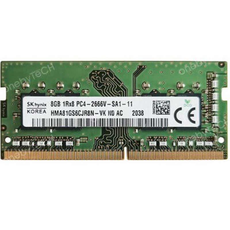 Barrette Mémoire Sk-Hynix 8Go DDR4 2666MHz SO-DIMM En Tunisie