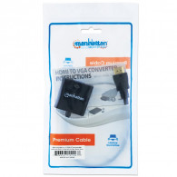 Adaptateur Manhattan HDMI Vers VGA Noir En Tunisie