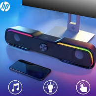 Haut Parleur Gamer HP DHE 6002 RGB Noir en Tunisie