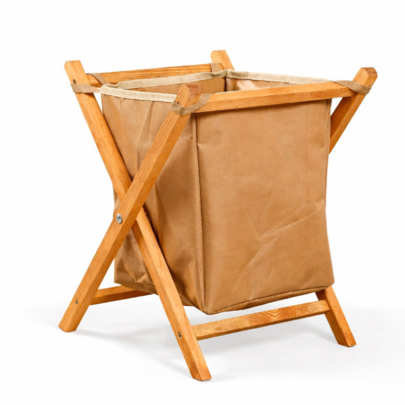 Mini Corbeille En Tissu Avec Structure En Bois En Tunisie