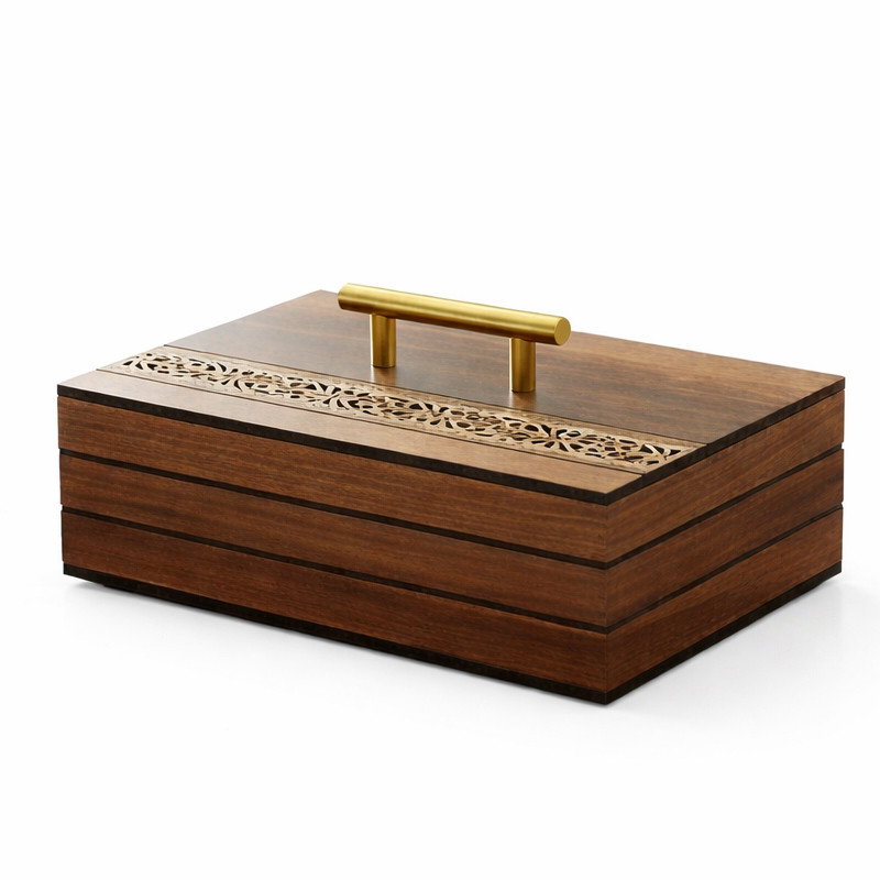 Boîte de Rangement Décorative en Bois En Tunisie