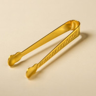 Encensoir En Cristal Carré Avec Couvercle Doré en Tunisie