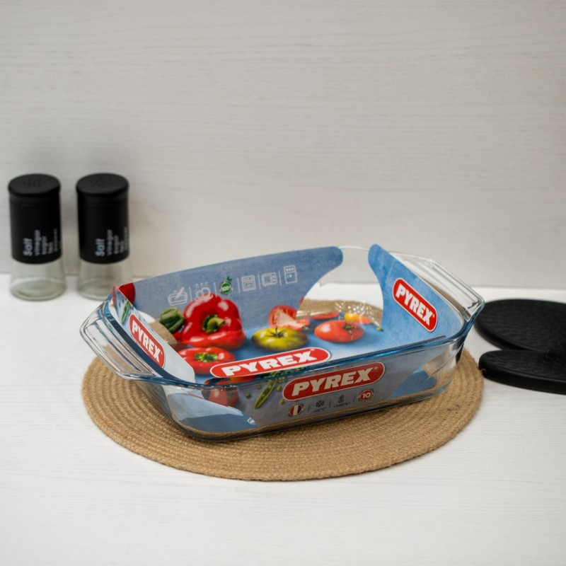 Plat De Cuisson Rectangulaire Pyrex Essentials 35 x 23 Cm En Tunisie