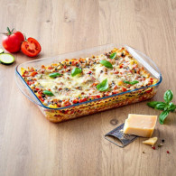 Plat De Cuisson Rectangulaire Pyrex Essentials 40 x 27 Cm En Tunisie