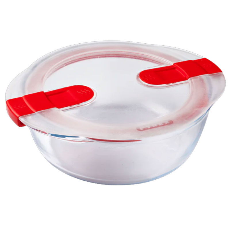 Boite de Conservation Pyrex Cook&Heat 1L Rouge en Tunisie