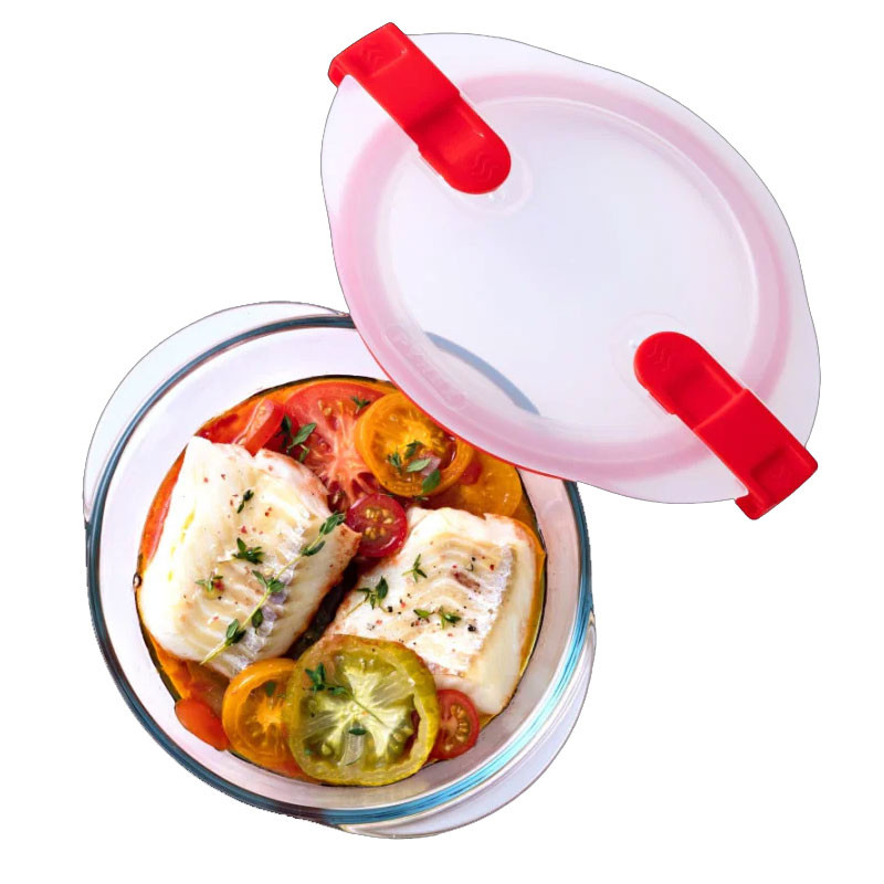 Boite de Conservation Pyrex Cook&Heat 1L Rouge en Tunisie